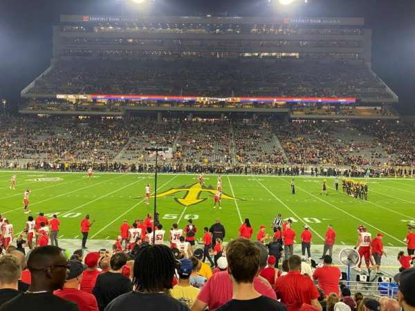 Mountain America Stadium, bloc: 29, rangée: 14, place: 6