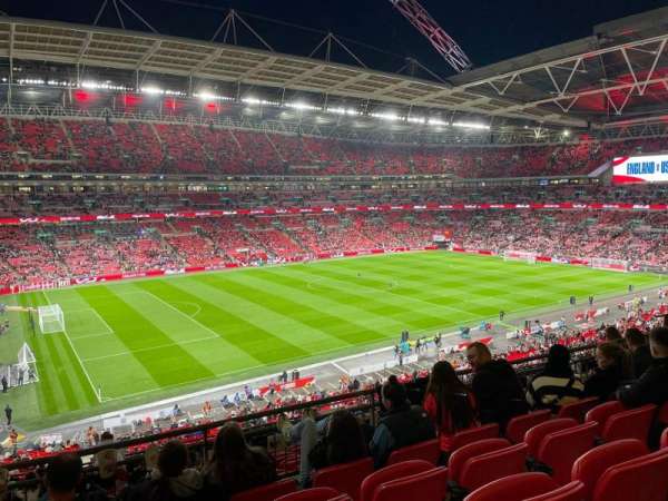 Wembley Stadium, bloc: 231, rangée: 12, place: 104