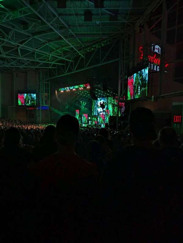 RBC Amphitheatre, bloc: 301, rangée: G, place: 15