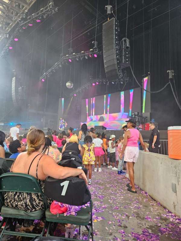 Ameris Bank Amphitheatre, bloc: ORCH 1, rangée: H, place: 1