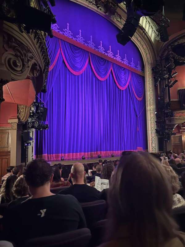 Lyceum Theatre, Broadway, bloc: Orchestra L, rangée: L, place: 17