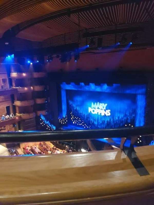 Donald Gordon Theatre at the Wales Millennium Centre, bloc: Upper Circle, rangée: A, place: 52