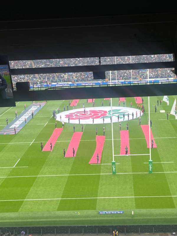 Twickenham Stadium, bloc: U20, rangée: 75, place: 133