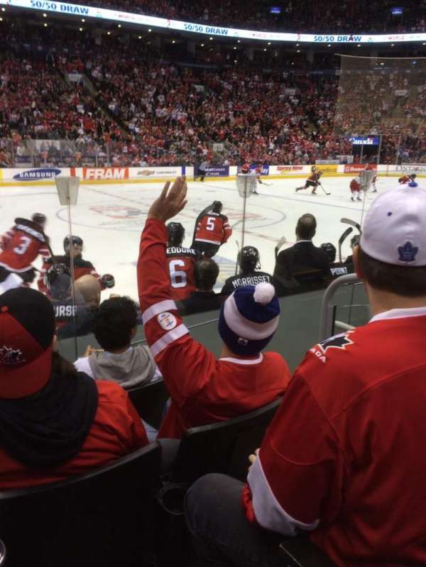 Scotiabank Arena, bloc: 120, rangée: 5