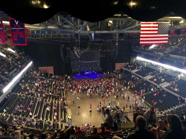 John Paul Jones Arena, bloc: 309, rangée: W, place: 7