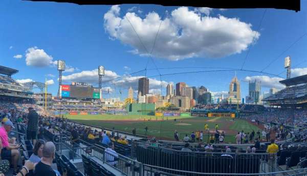 PNC Park, bloc: 119, rangée: D, place: 12