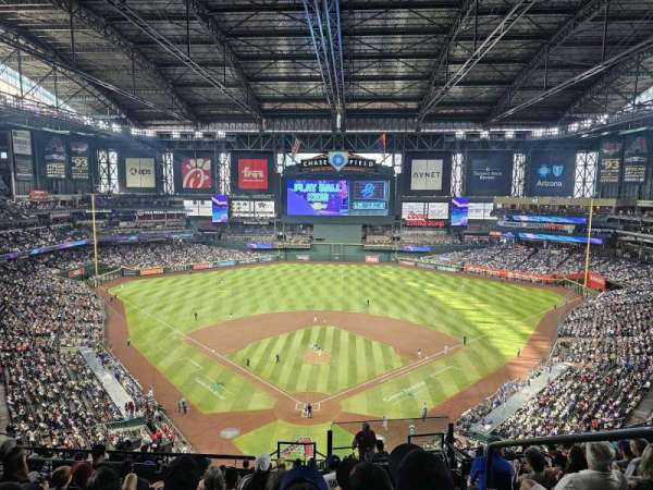 Chase Field, bloc: 316, rangée: 15, place: 2