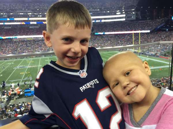 Gillette Stadium, bloc: CL9, rangée: 1, place: 10