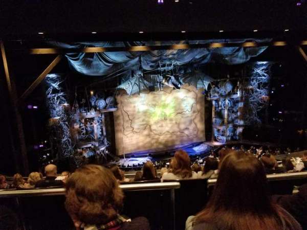 Gershwin Theatre, bloc: Rear Mezzanine L, rangée: G, place: 17