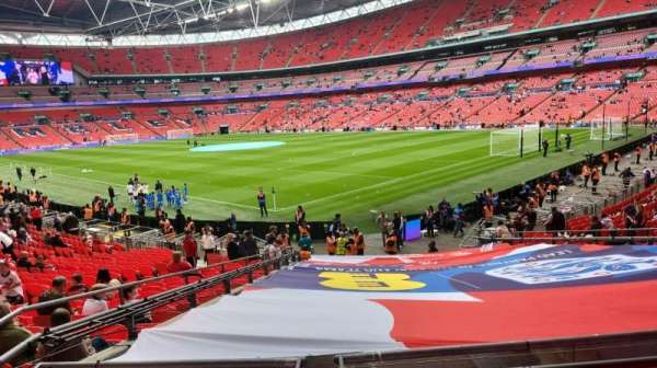 Wembley Stadium, bloc: 139, rangée: 29, place: 136