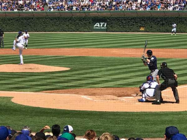 Wrigley Field, bloc: 116, rangée: 5, place: 6