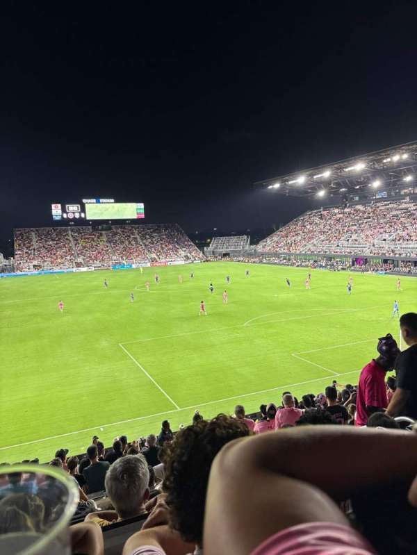 Chase Stadium, bloc: 111, rangée: 18, place: 5