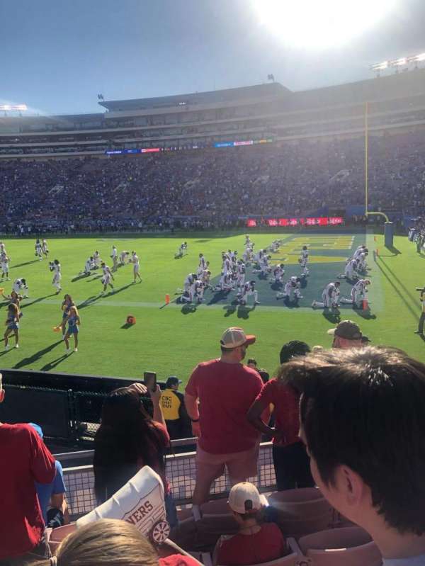 Rose Bowl, bloc: 8-L, rangée: 11, place: 7