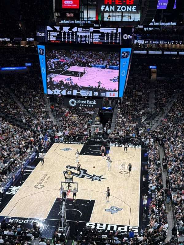 Frost Bank Center, bloc: 231, rangée: 7, place: 19