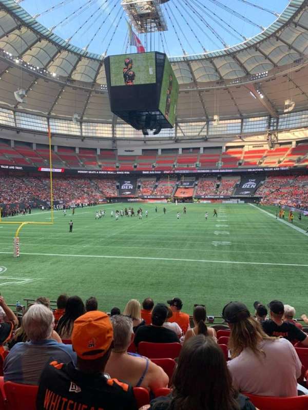 BC Place, bloc: 253, rangée: O, place: 5