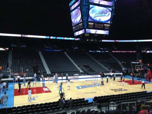 State Farm Arena, bloc: 114, rangée: R, place: 15