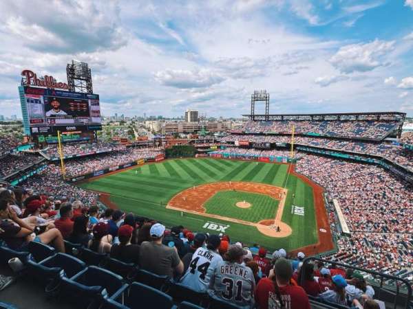 Citizens Bank Park, bloc: 424, rangée: 9, place: 4