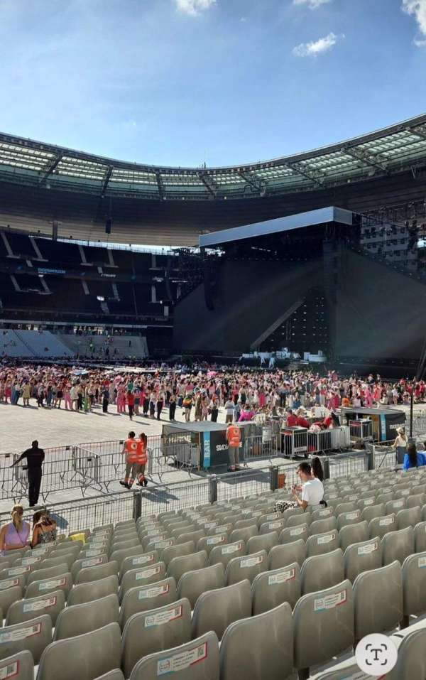 Stade de France, bloc: G5, rangée: 14, place: 4