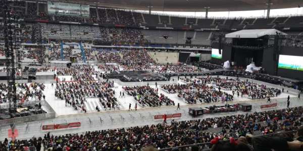 Stade de France, bloc: E6, rangée: 41, place: 25