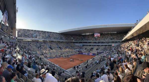 Court Philippe Chatrier, bloc: 20, rangée: 17, place: 179
