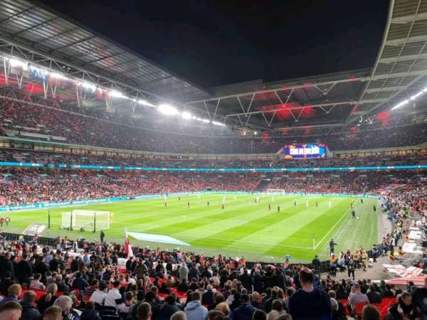 Wembley Stadium, bloc: 108, rangée: 30, place: 181