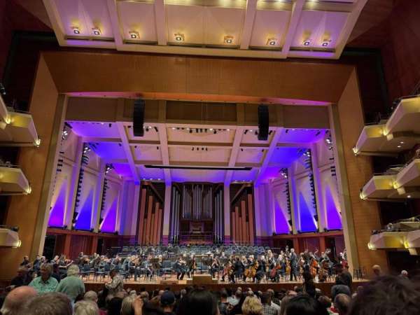 Benaroya Hall, bloc: Orchestra C, rangée: W, place: 10