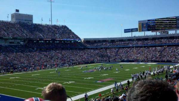 Highmark Stadium, bloc: 117, rangée: 29
