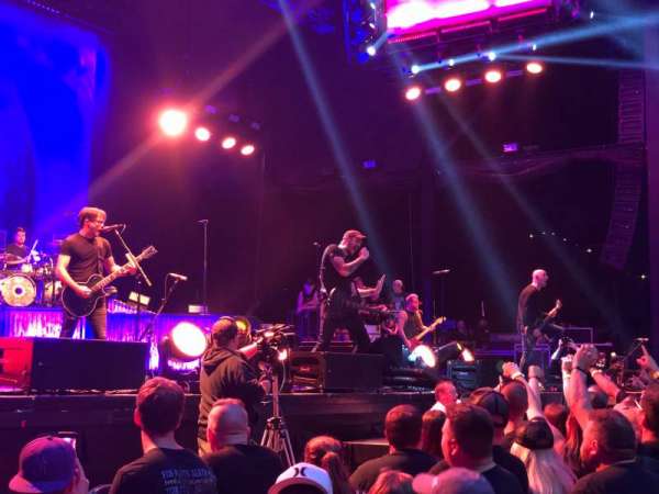 Darien Lake Amphitheater, bloc: 102, rangée: 8, place: 18