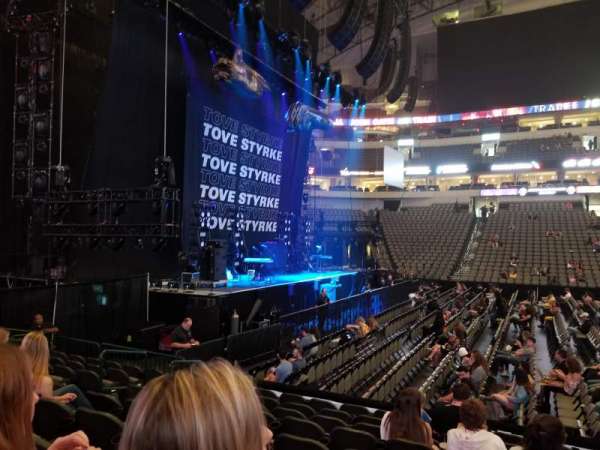 American Airlines Center, bloc: 120, rangée: J, place: 9