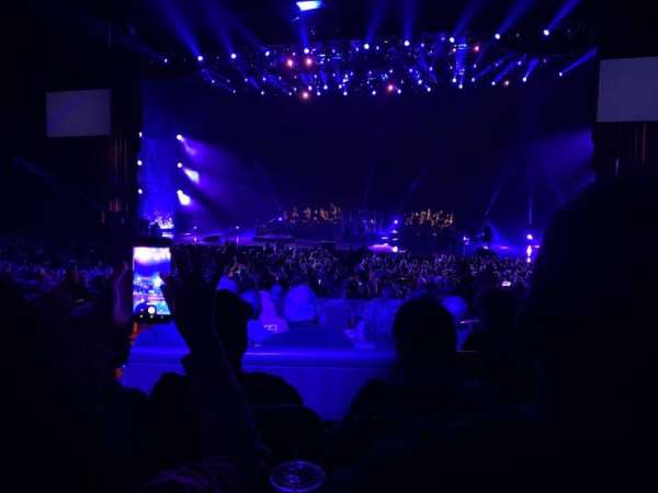 The Colosseum At Caesars Palace, bloc: 203, rangée: F, place: 323