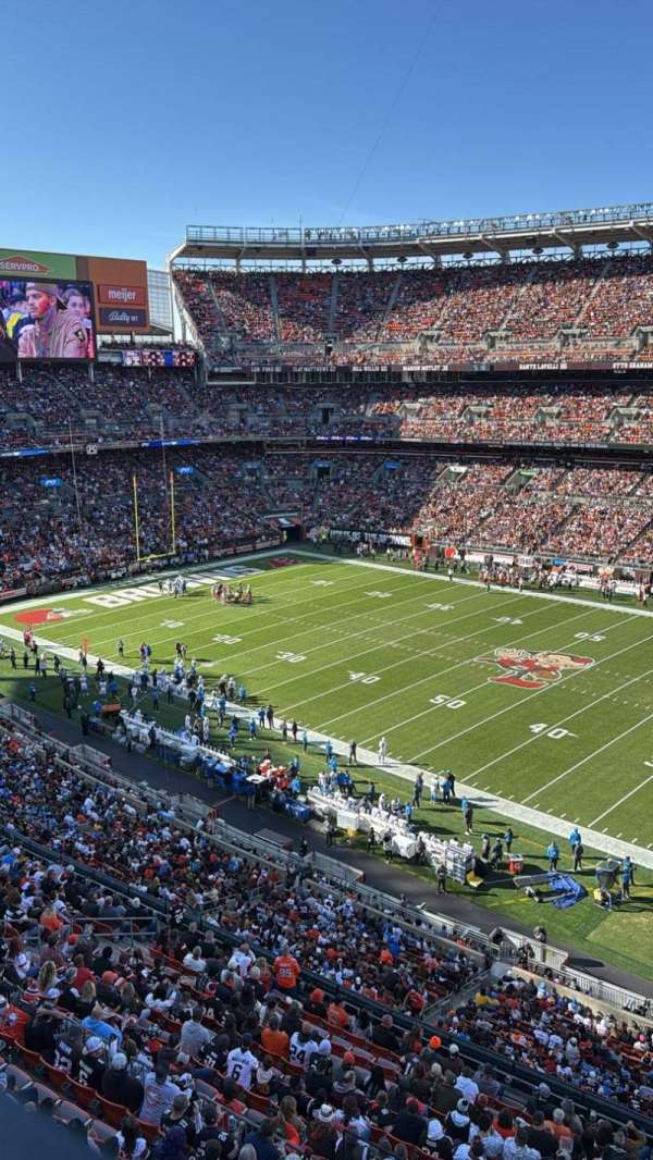 Huntington Bank Field, bloc: 512, rangée: 1, place: 5