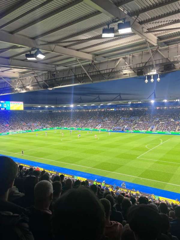 King Power Stadium, bloc: M3, rangée: HH, place: 137