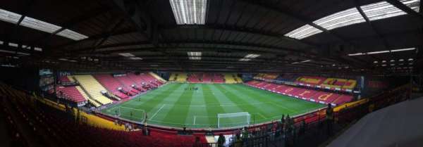 Vicarage Road, bloc: VRS2, rangée: Y, place: 70