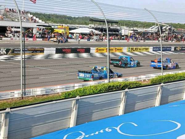 Pocono Raceway, bloc: 132, rangée: 10, place: 1