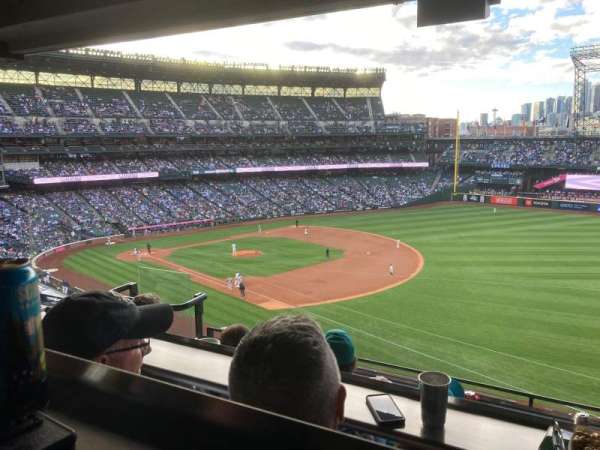 T-Mobile Park, bloc: All-Star Club, rangée: 3, place: 2