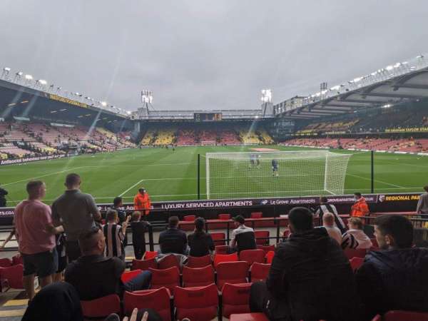 Vicarage Road, bloc: Vrs2, rangée: Kk, place: 80