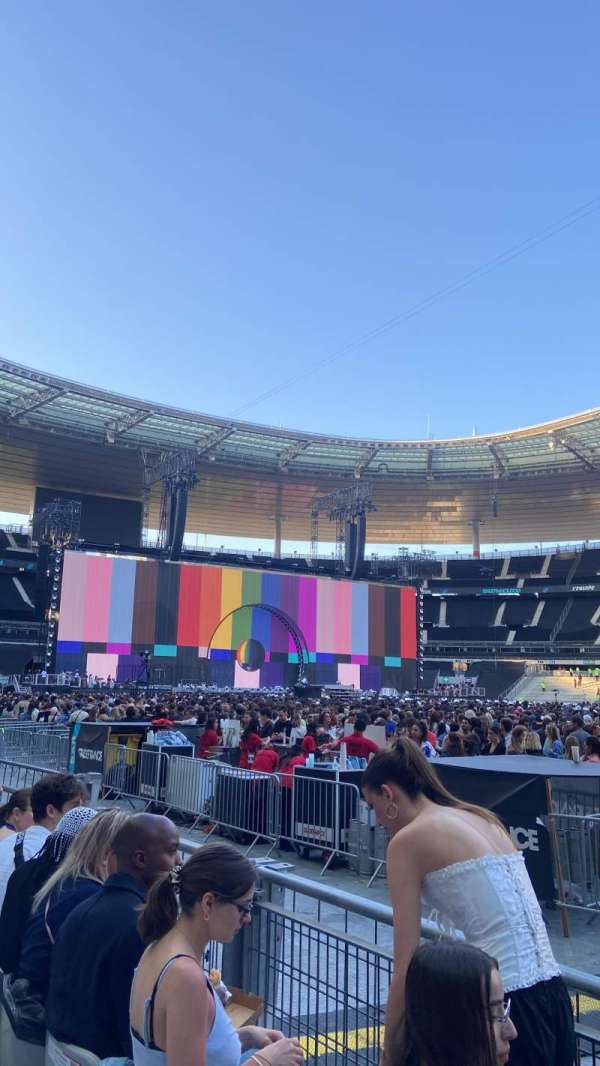 Stade de France, bloc: U8, rangée: 3, place: 15