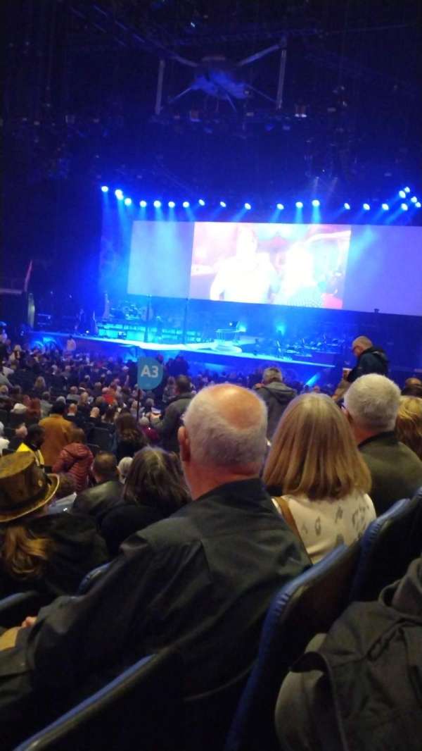 The O2, London, bloc: 111, rangée: G, place: 327