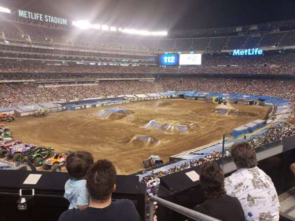 MetLife Stadium, bloc: 245A, rangée: 3, place: 1