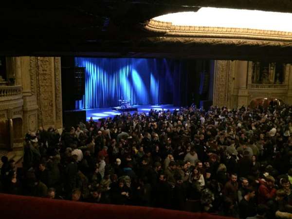 Chicago Theatre, bloc: Mezzanine Box U, rangée: E1, place: 1
