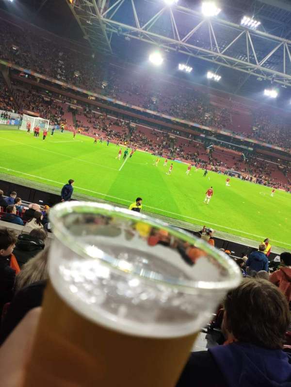 Johan Cruijff ArenA, bloc: 122, rangée: 8, place: 247