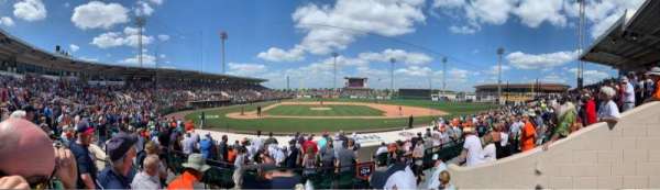 Joker Marchant Stadium, bloc: 203, rangée: C, place: 20