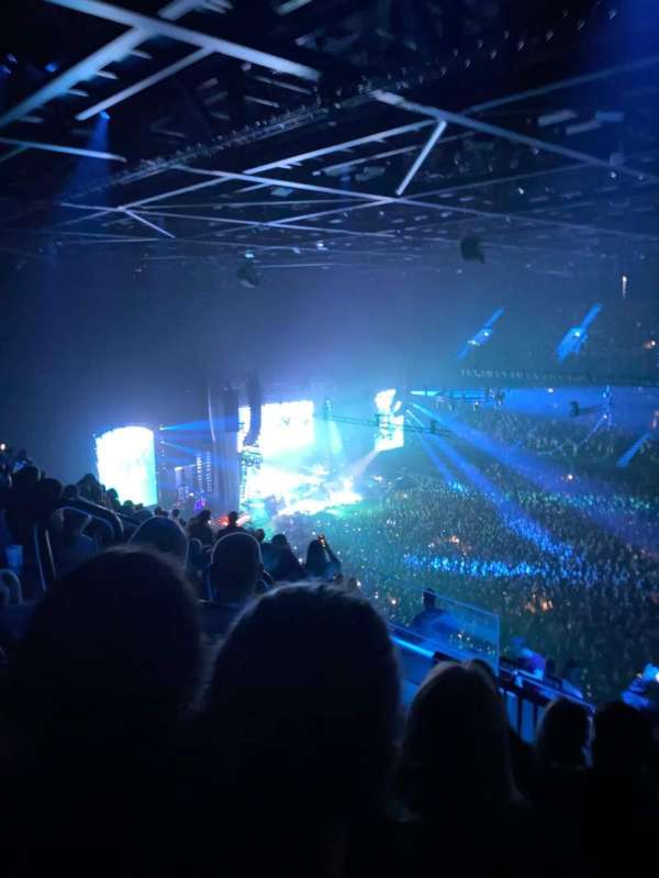 Co-op Live, bloc: 305, rangée: 14, place: 117
