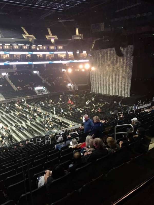 Chase Center, bloc: 105, rangée: WCA - 19, place: 7