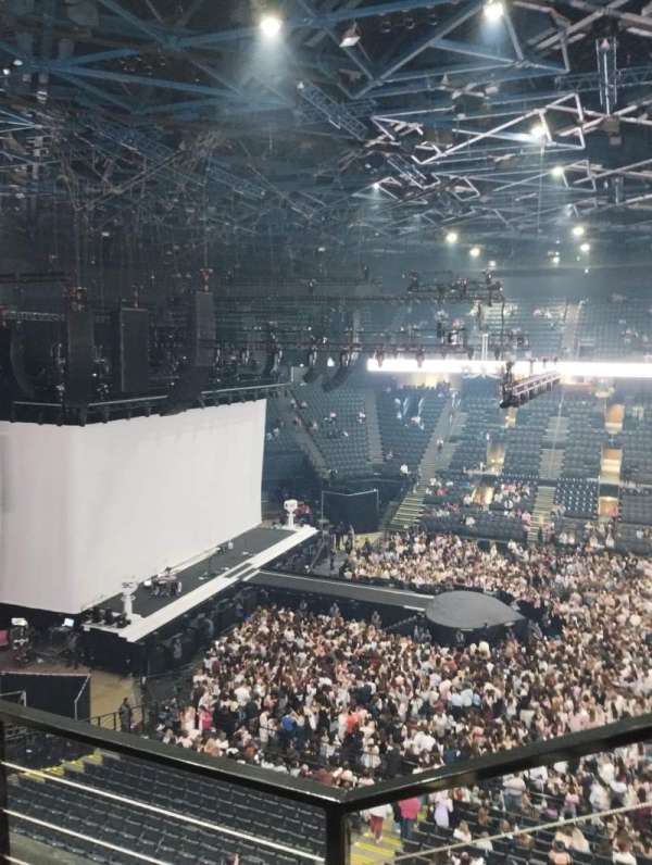 Accor Arena, bloc: Balcon O, rangée: 82, place: 18