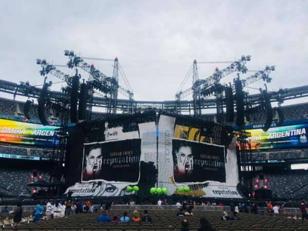 MetLife Stadium, bloc: Floor 6, rangée: 26, place: 5