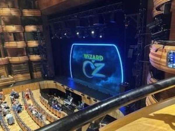 Donald Gordon Theatre at the Wales Millennium Centre, bloc: Balcony, rangée: D, place: 2