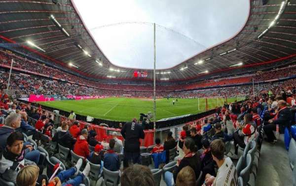 Allianz Arena, bloc: 129, rangée: 6, place: 27