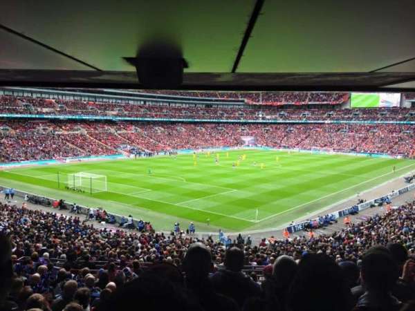 Wembley Stadium, bloc: 129, rangée: 44, place: 199