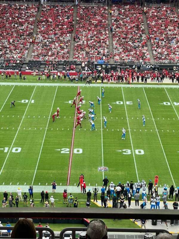 State Farm Stadium, bloc: 445, rangée: 2, place: 8